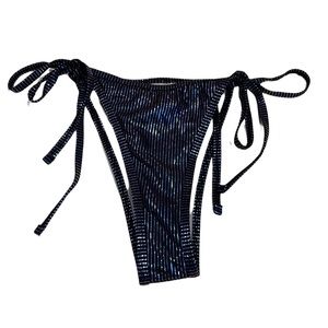 SHEIN Metallic bikini bottoms size medium